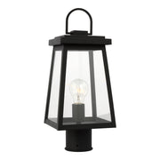 Visual Comfort Studio 8248401EN3-12 Founders One Light Outdoor Post Lantern, Black Main Image.jpg