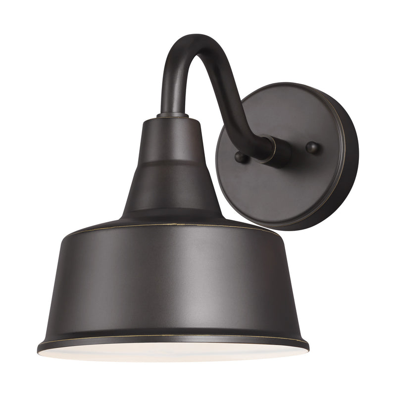 Visual Comfort Studio 8537401-71/T Barn Light LED Outdoor Wall Lantern, Antique Bronze Main Image.jpg