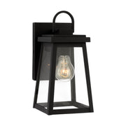 Visual Comfort Studio 8548401-12 Founders One Light Outdoor Wall Lantern, Black Alternate Image.jpg