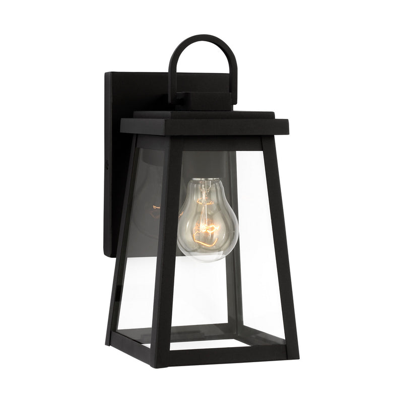 Visual Comfort Studio 8548401-12 Founders One Light Outdoor Wall Lantern, Black Alternate Image.jpg