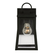 Visual Comfort Studio 8548401-12 Founders One Light Outdoor Wall Lantern, Black Main Image.jpg
