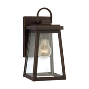 Visual Comfort Studio 8548401-71 Founders One Light Outdoor Wall Lantern, Antique Bronze Alternate Image.jpg