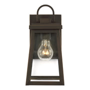 Visual Comfort Studio 8548401-71 Founders One Light Outdoor Wall Lantern, Antique Bronze Main Image.jpg