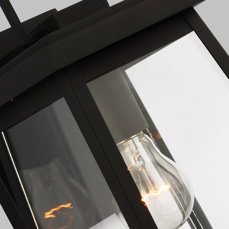 Visual Comfort Studio 8648401-12 Founders One Light Outdoor Wall Lantern, Black Alternate Image.jpg