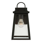 Visual Comfort Studio 8648401-12 Founders One Light Outdoor Wall Lantern, Black Main Image.jpg
