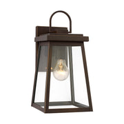 Visual Comfort Studio 8648401-71 Founders One Light Outdoor Wall Lantern, Antique Bronze Alternate Image.jpg