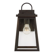 Visual Comfort Studio 8648401-71 Founders One Light Outdoor Wall Lantern, Antique Bronze Main Image.jpg