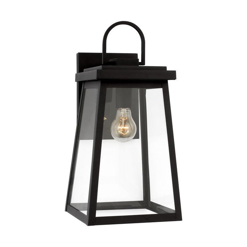 Visual Comfort Studio 8748401-12 Founders One Light Outdoor Wall Lantern, Black Alternate Image.jpg