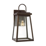 Visual Comfort Studio 8748401-71 Founders One Light Outdoor Wall Lantern, Antique Bronze Alternate Image.jpg