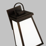 Visual Comfort Studio 8748401-71 Founders One Light Outdoor Wall Lantern, Antique Bronze Alternate Image.jpg