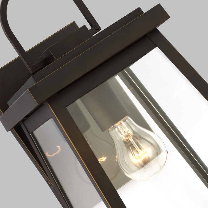 Visual Comfort Studio 8748401-71 Founders One Light Outdoor Wall Lantern, Antique Bronze Alternate Image 6.jpg