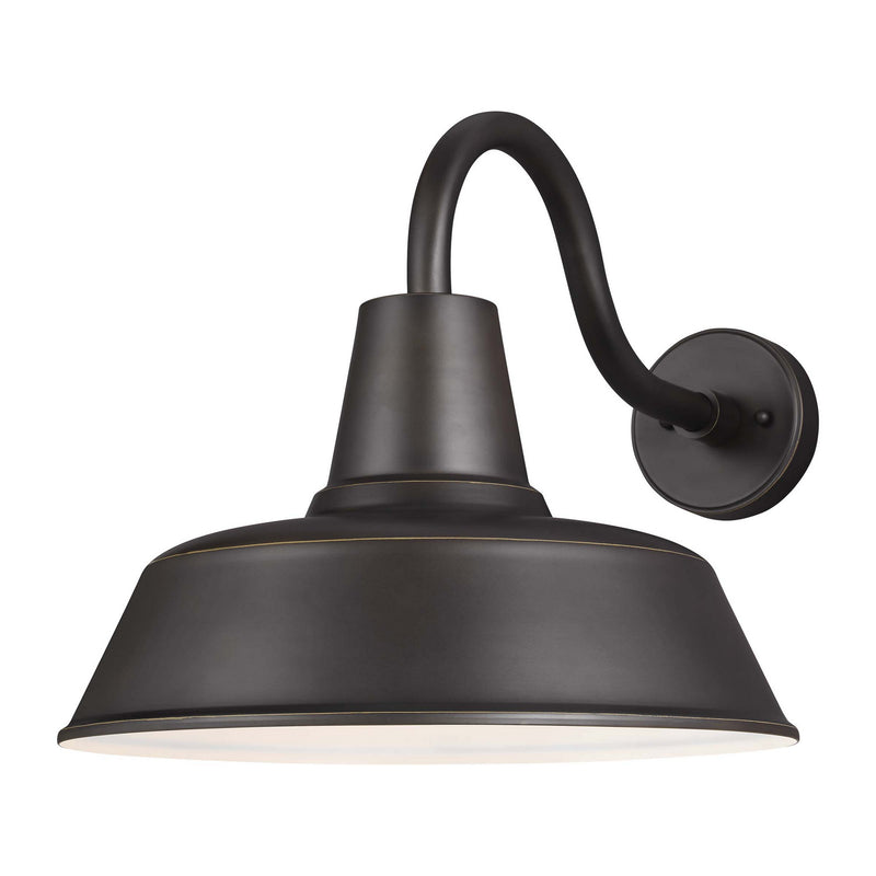 Visual Comfort Studio 8837401-71/T Barn Light LED Outdoor Wall Lantern, Antique Bronze Main Image.jpg