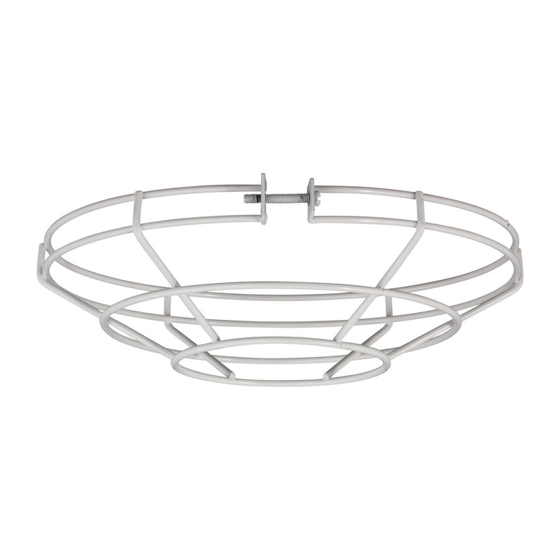 Visual Comfort Studio 95374-15 Barn Light Cage, White Main Image.jpg