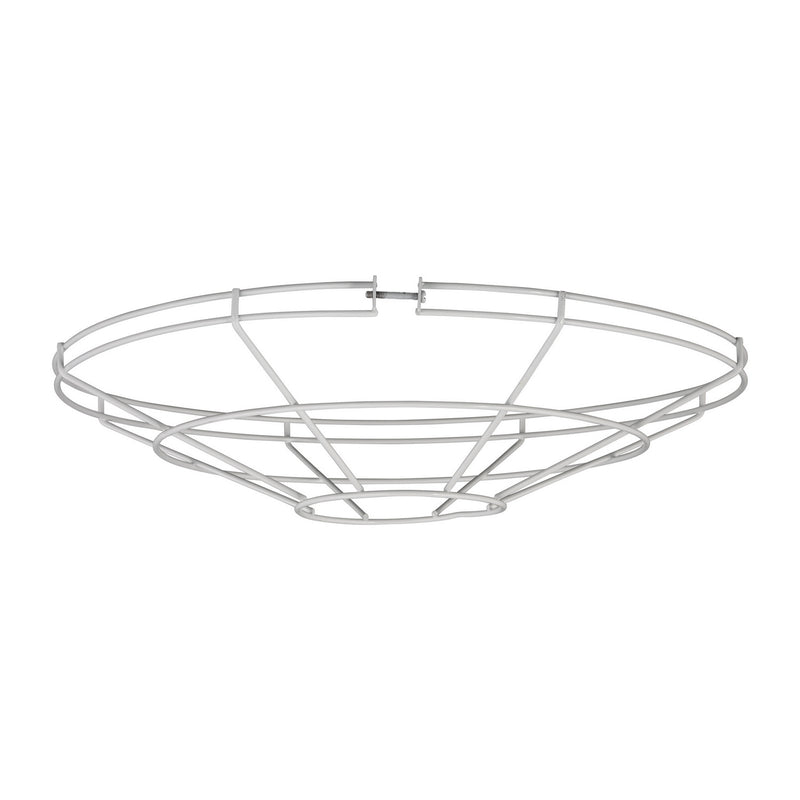 Visual Comfort Studio 98374-15 Barn Light Cage, White Main Image.jpg