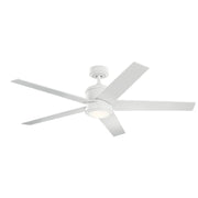 Kichler 300044MWH 56"Ceiling Fan, Matte White