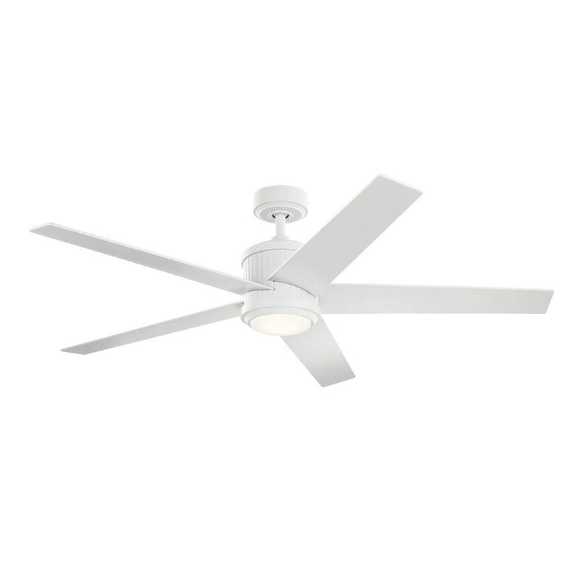Kichler 300044MWH 56"Ceiling Fan, Matte White