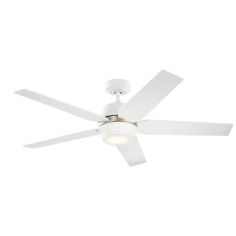 Kichler 300059MWH 52"Ceiling Fan, Matte White