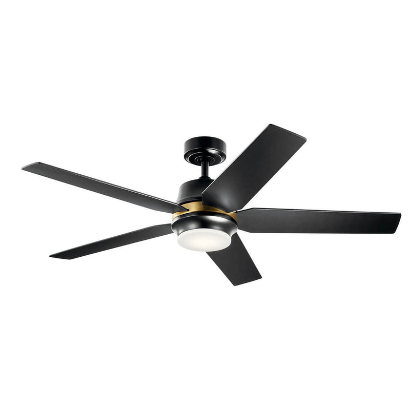 Kichler 300059SBK 52"Ceiling Fan, Satin Black
