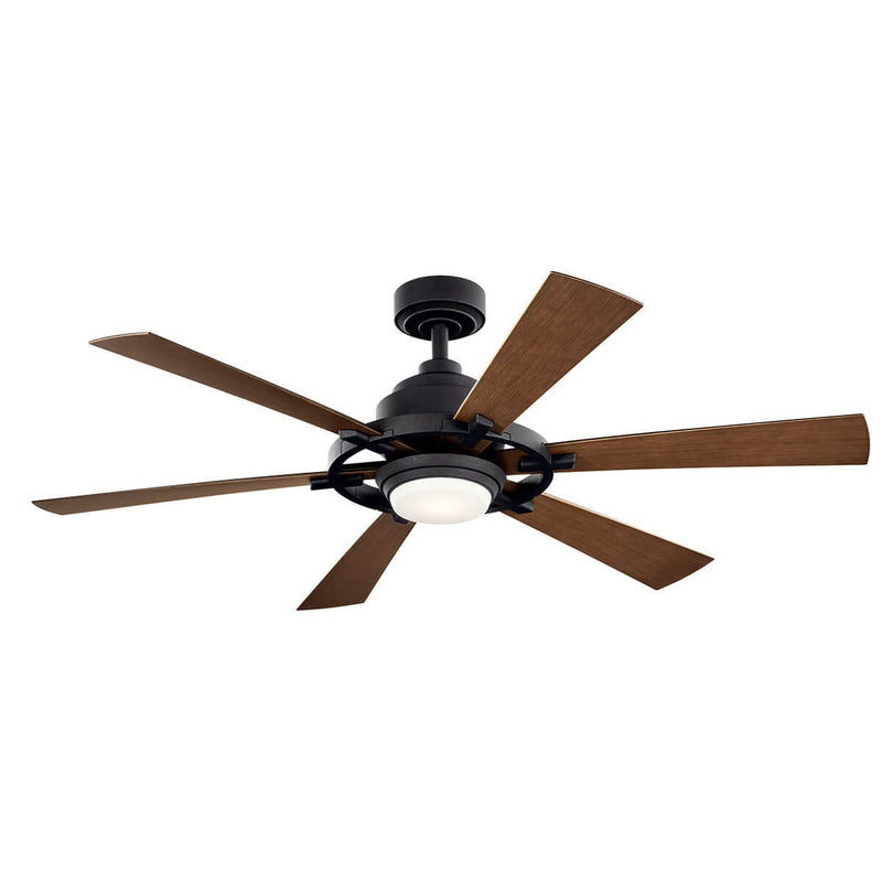 Kichler 300241DBK 52"Ceiling Fan, Distressed Black