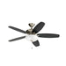Kichler 330161BSS 52"Ceiling Fan, Brushed Stainless Steel (5)