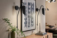 Kichler 52165BK Trentino One Light Wall Sconce, Black Alternate Image 6.jpg