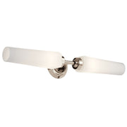 Kichler 55075PN Two Light Bath, Polished Nickel