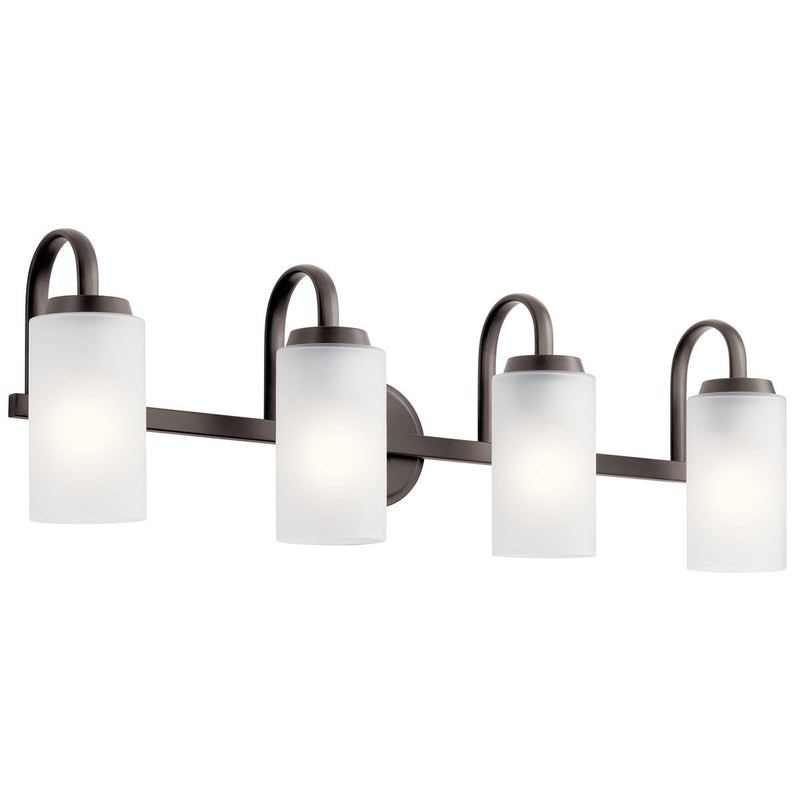 Kichler 55088OZ Four Light Bath, Olde Bronze