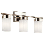 Kichler 55112PN Three Light Bath, Polished Nickel