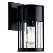 Kichler 59079BKT One Light Outdoor Wall Mount, Textured Black