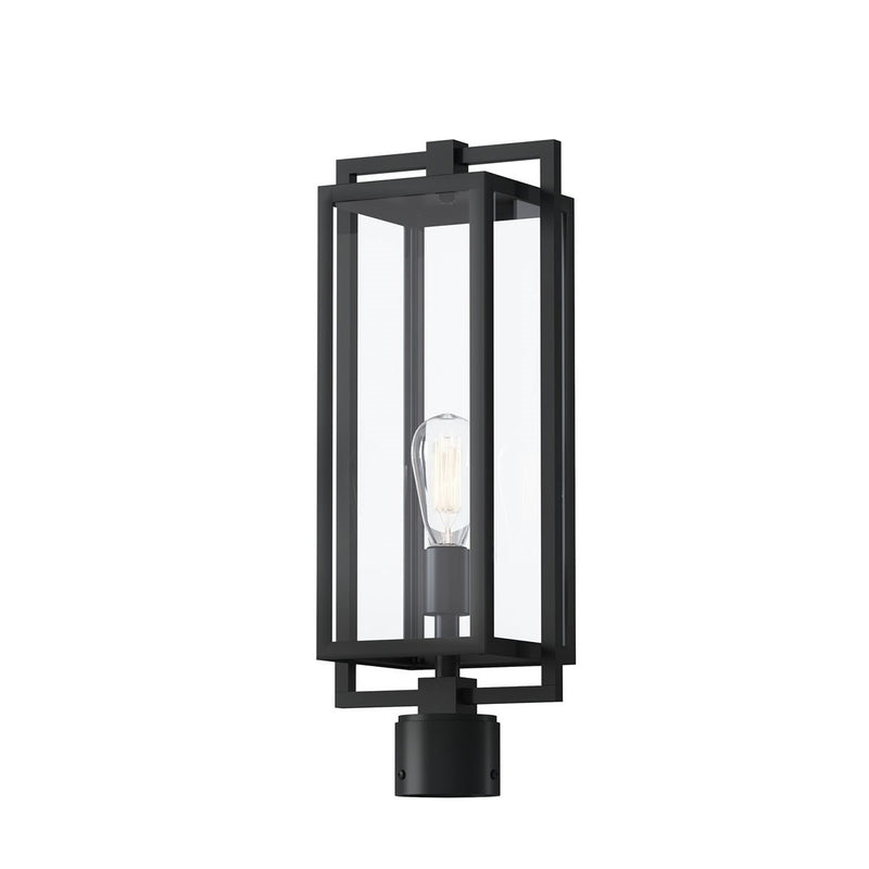 Kichler 59088BK One Light Outdoor Post Mount, Black