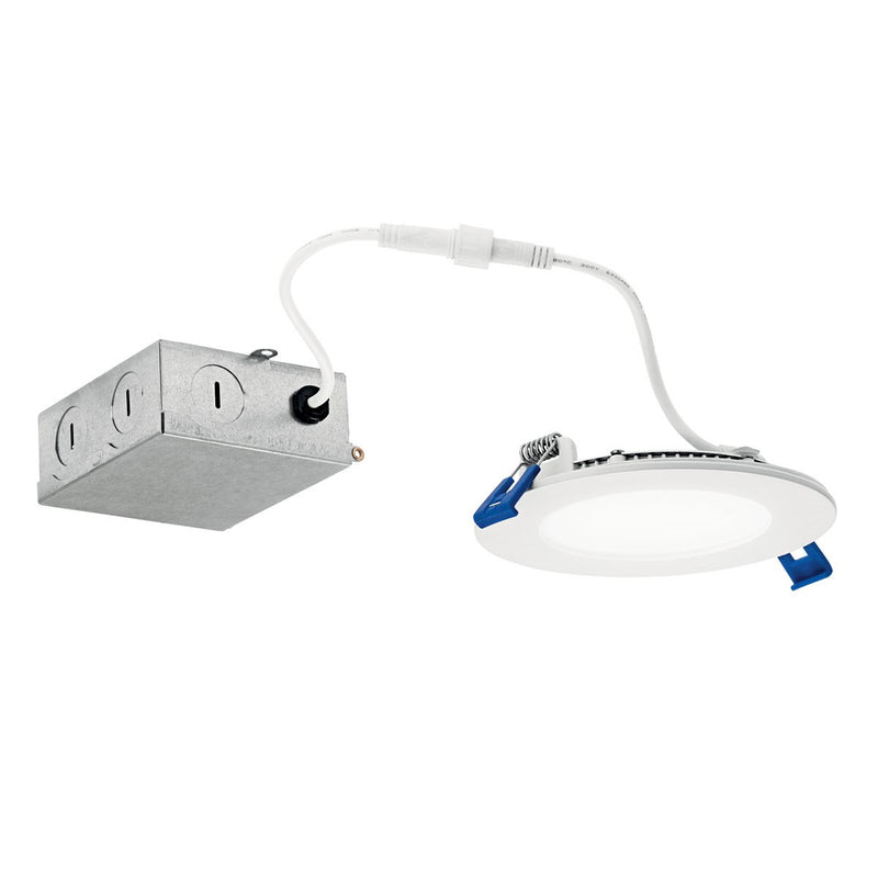 Kichler DLSL04R3090WHT LED Downlight, Textured White