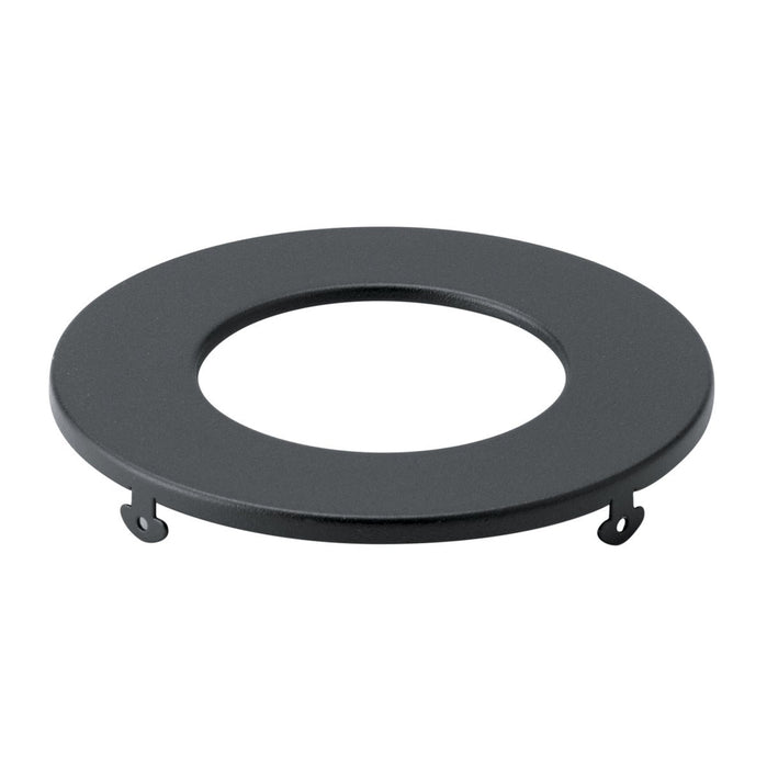 Kichler DLTSL03RBKT Direct To Ceiling Unv Accessor 3in Round Slim Downlight Trim, Textured Black Main Image.jpg