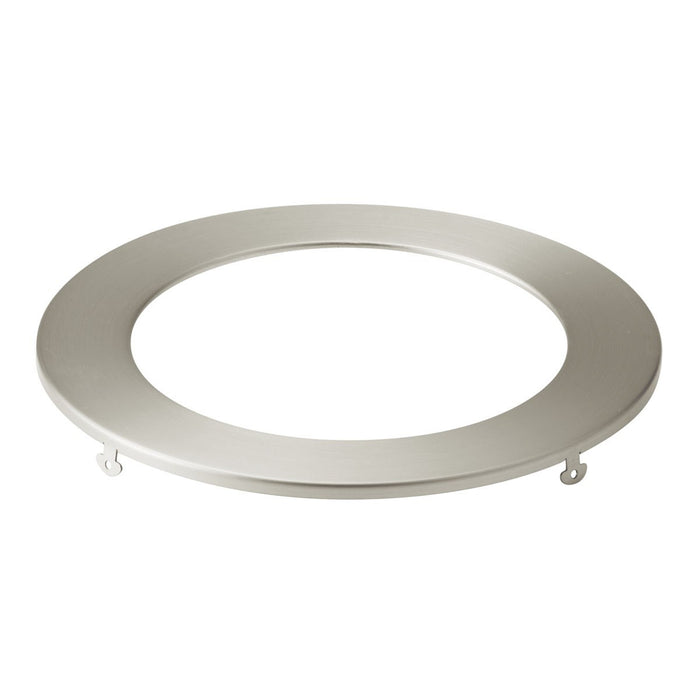 Kichler DLTSL06RNI Direct To Ceiling Unv Accessor 6in Round Slim Downlight Trim, Brushed Nickel Main Image.jpg