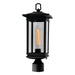 CWI Lighting 0422PT7-1-101 Oakwood One Light Outdoor Lantern Head Black.jpg