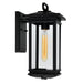 CWI Lighting 0422W7-1-101 Oakwood One Light Outdoor Wall Lantern, Black Main Image.jpg