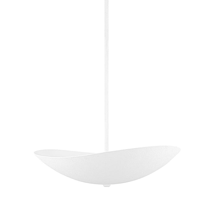 Hudson Valley 1424-WP Fabius LED Pendant, White Plaster Main Image.jpg