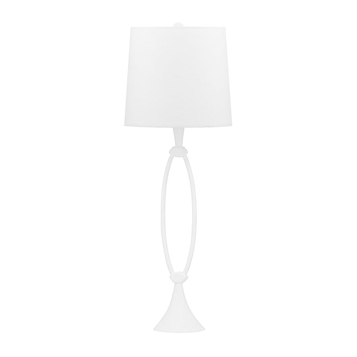 Hudson Valley L1723-WP Conklin One Light Table Lamp, White Plaster Main Image.jpg