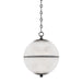 Hudson Valley MDS800-DB Sphere No. 3 One Light Pendant, Distressed Bronze Main Image.jpg