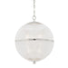 Hudson Valley MDS801-PN Sphere No. 3 One Light Pendant, Polished Nickel Main Image.jpg