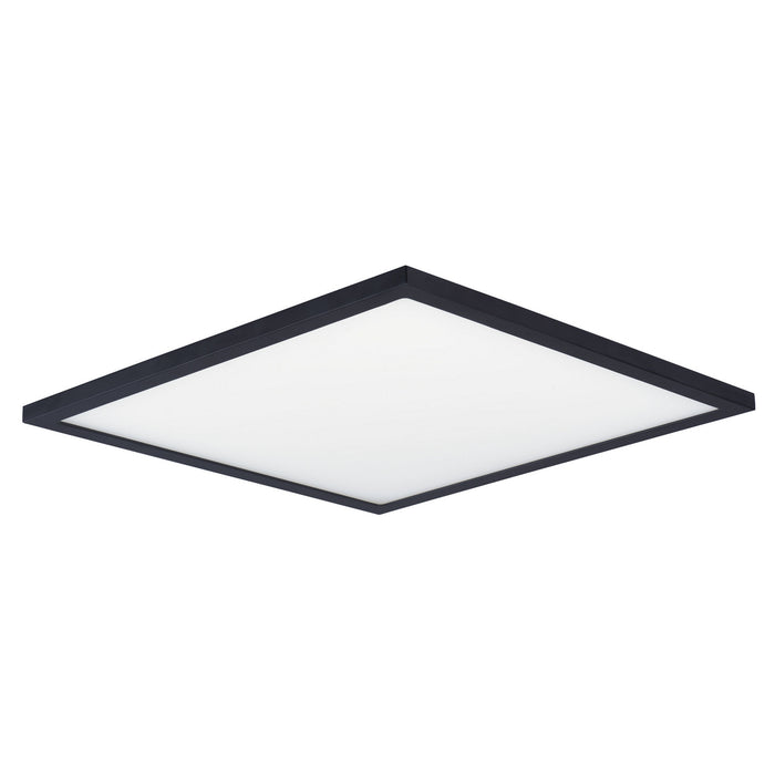 Maxim 58738WTBK Wafer LED Flush Mount, Black Main Image.jpg