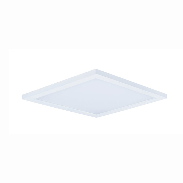 Maxim 58738WTWT Wafer LED Flush Mount, White Main Image.jpg