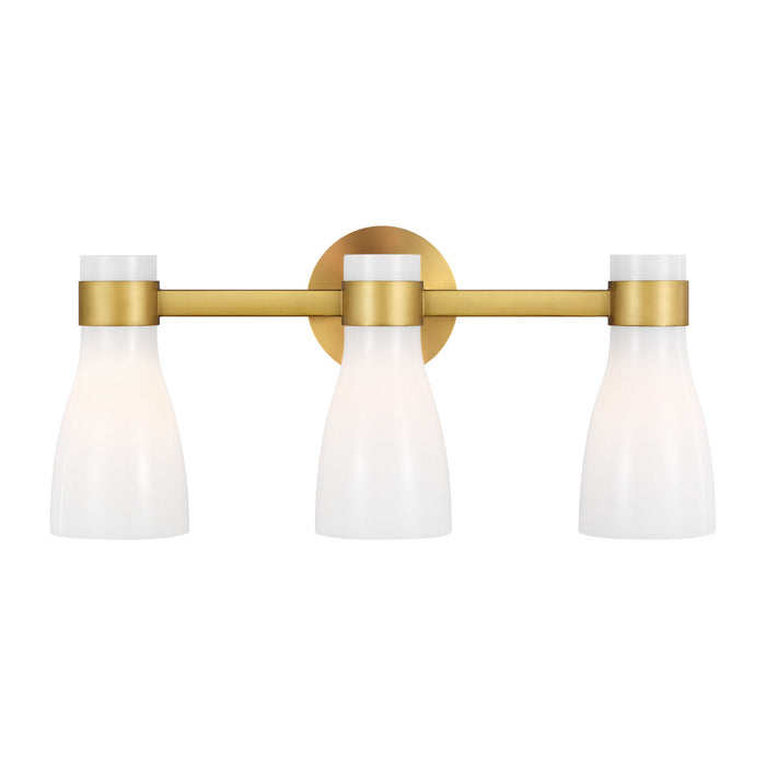 Visual Comfort Studio AEV1003BBSMG Moritz Three Light Vanity, Burnished Brass with Milk White Glass Main Image.jpg