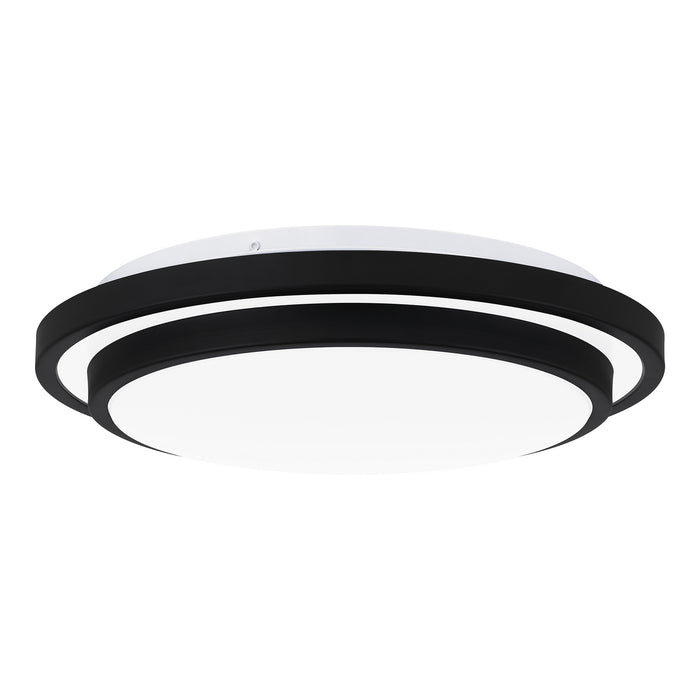 Quoizel IVG1614MBK Irving LED Flush Mount, Matte Black Main Image.jpg