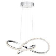 Quoizel PCRUM2818C Rumi LED Pendant, Polished Chrome Main Image.jpg
