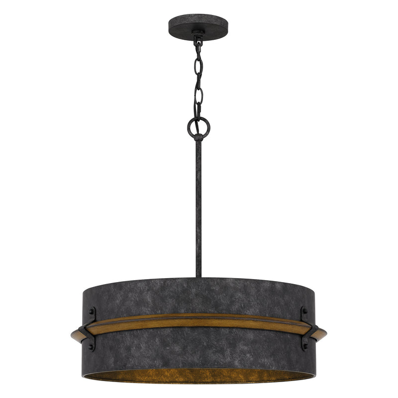 Quoizel QOP5336OK Lariat Three Light Pendant, Old Black Finish Main Image.jpg