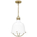 Quoizel QPP5345WS Adlington One Light Mini Pendant, Weathered Brass Main Image.jpg