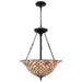 Quoizel TF5327MBK Ursa Three Light Pendant, Matte Black Main Image.jpg