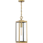 Quoizel WVR1507A Westover One Light Mini Pendant, Antique Brass Main Image.jpg
