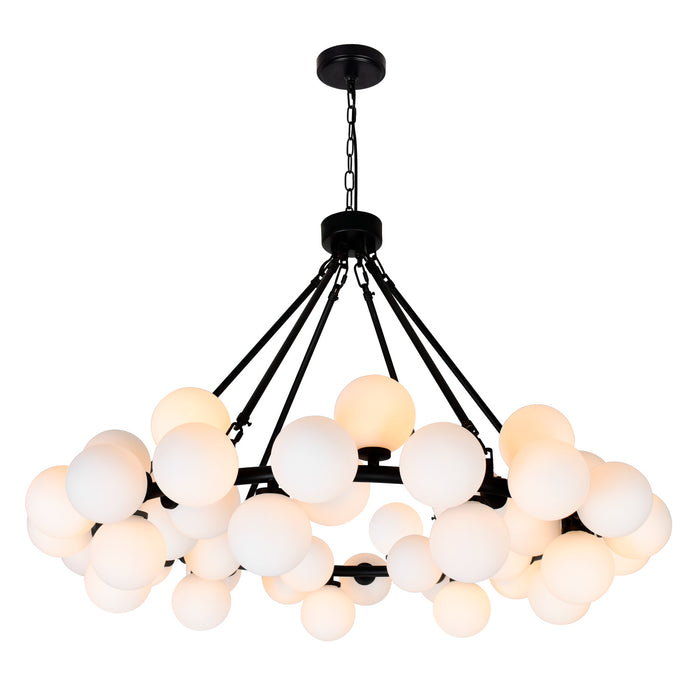 CWI Lighting 1020P39-45-101 Arya LED Chandelier Black.jpg