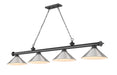 Z-Lite 2306-4BP-BN15 Cordon Four Light Island Pendant, Bronze Plate Main Image.jpg